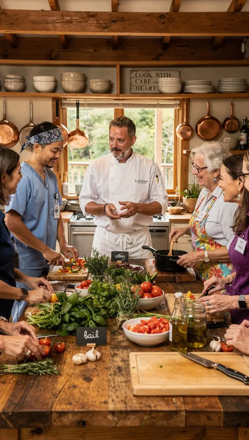Een serene spa met een prachtig uitzicht op het Nederlandse platteland.
