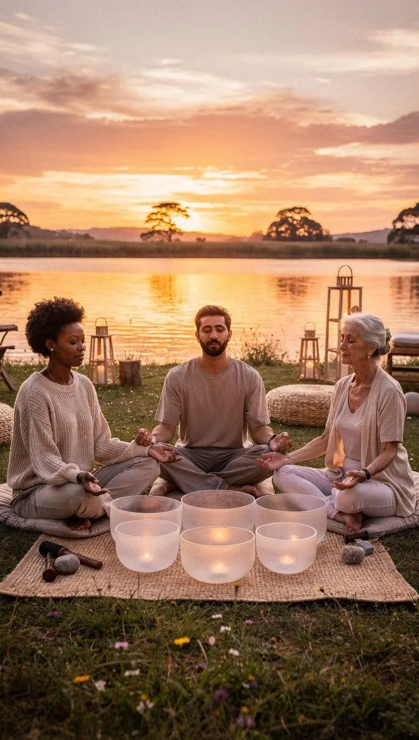 Een ontspannende massage in een sfeervolle behandelkamer met kaarslicht.